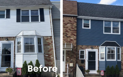 Regatta Blue Vinyl Siding Replacement – Staten Island, NY