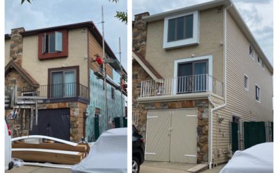 New Vinyl Siding Install – Staten Island, New York